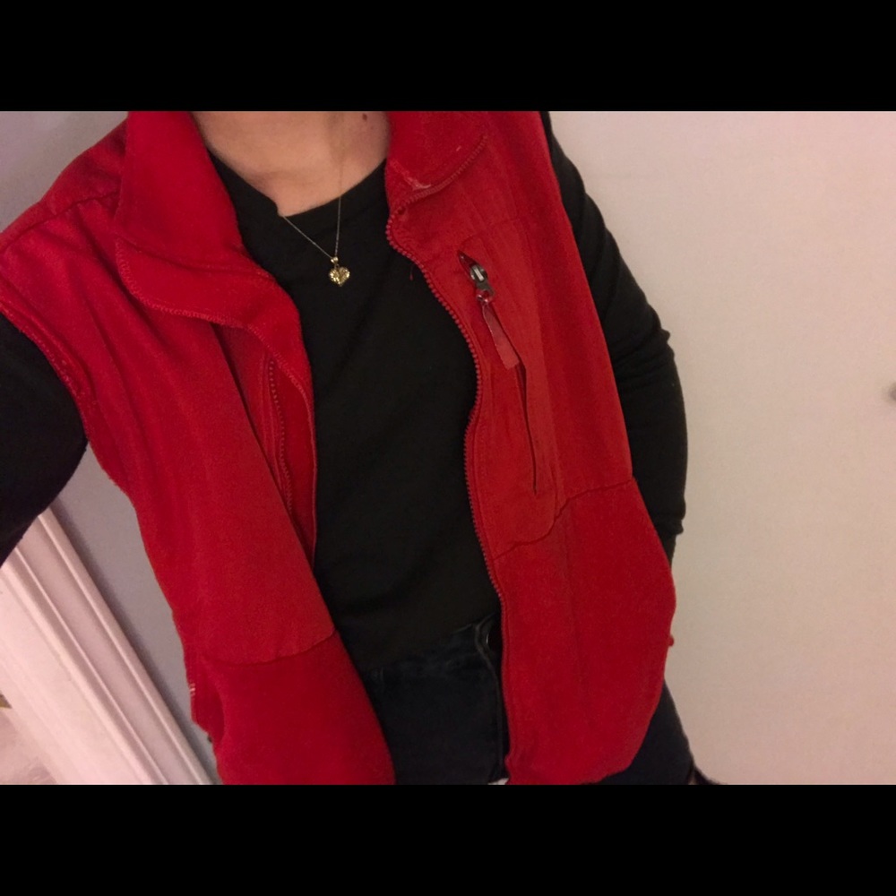 red vest